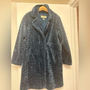 Michael Kors Teal Teddy Jacket
